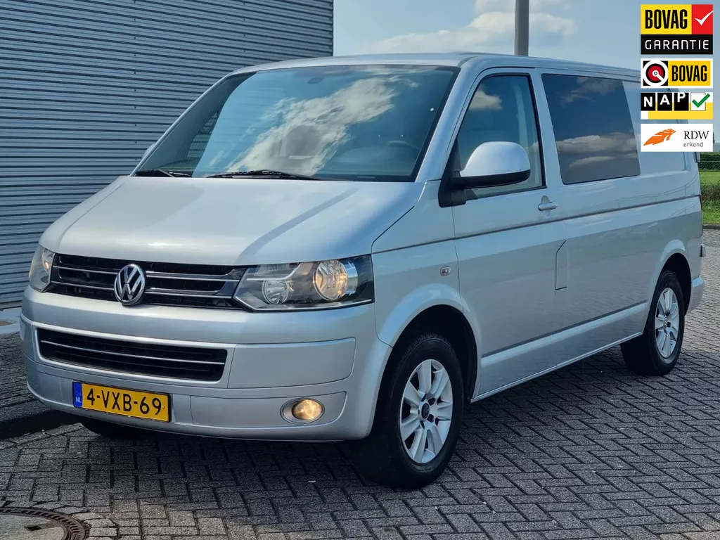 Volkswagen Transporter 2.0 TDI Bj 2012 Dubb cabine Airco 140Pk H6